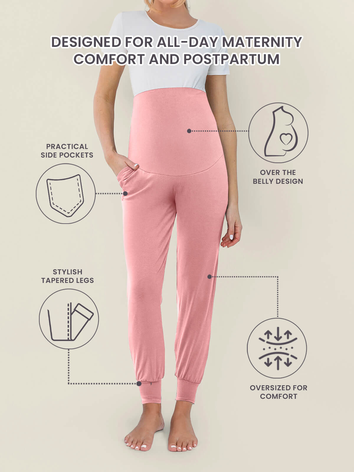Cloud Pants Joggers - Maternity & Postpartum