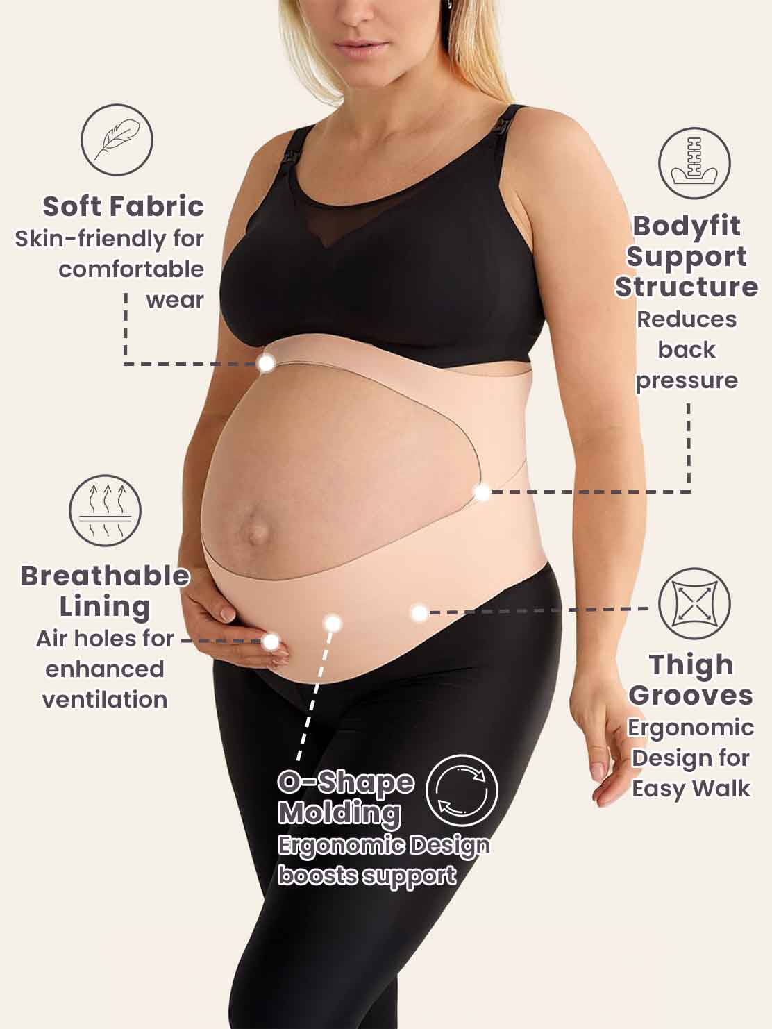 Cloud Belly Band - Maternity Support