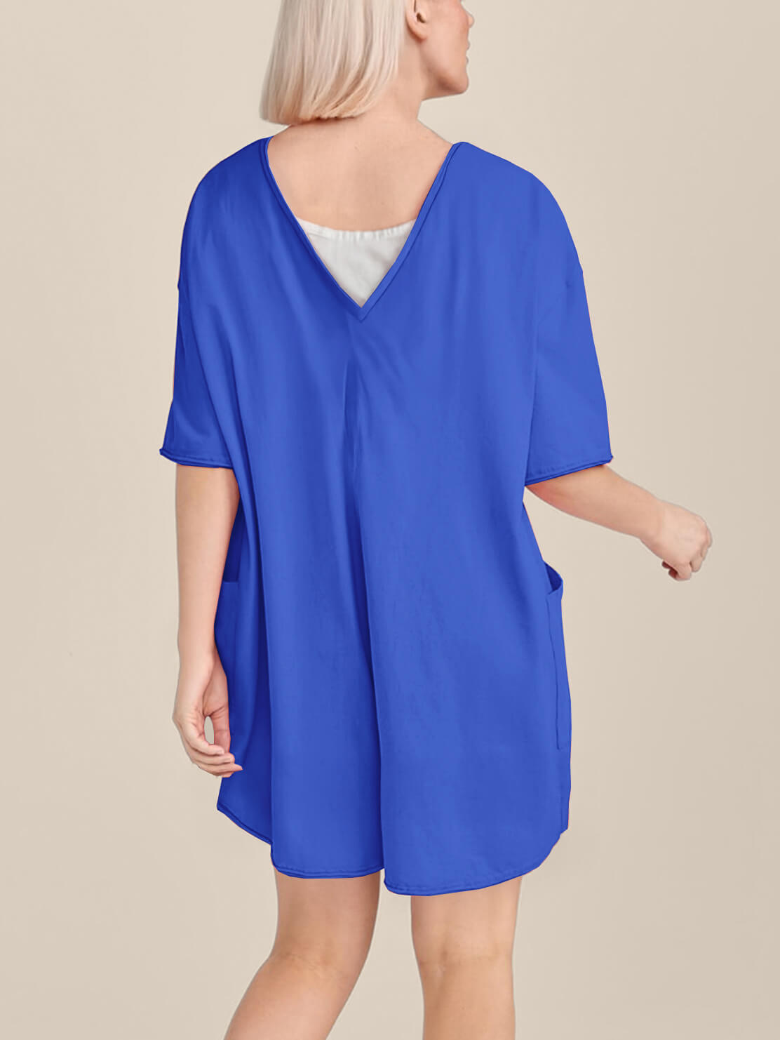 Oversized Tee Romper - Maternity & Postpartum